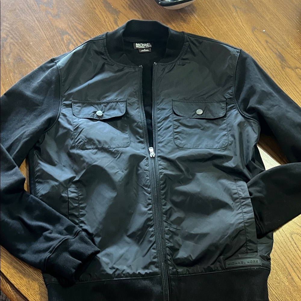 Michael Kors Men's or women’s black Bomber Jacket
